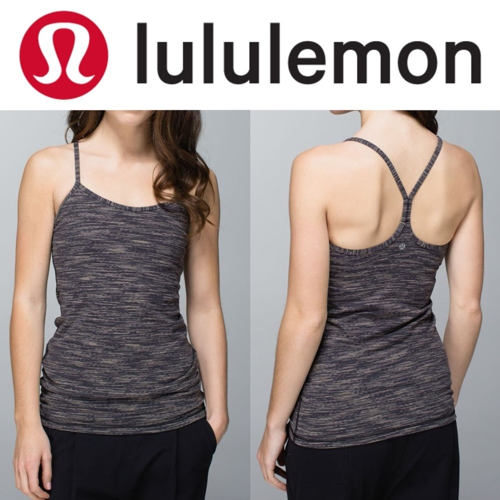 Lululemon Power Y Tank *Luon
Wee Are From Space Black Cashew

#122